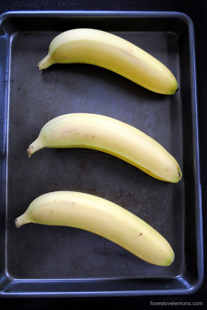 Use Your Oven to Quickly Ripen Bananas for Bread, Muffins, etc. | foxeslovelemons.com