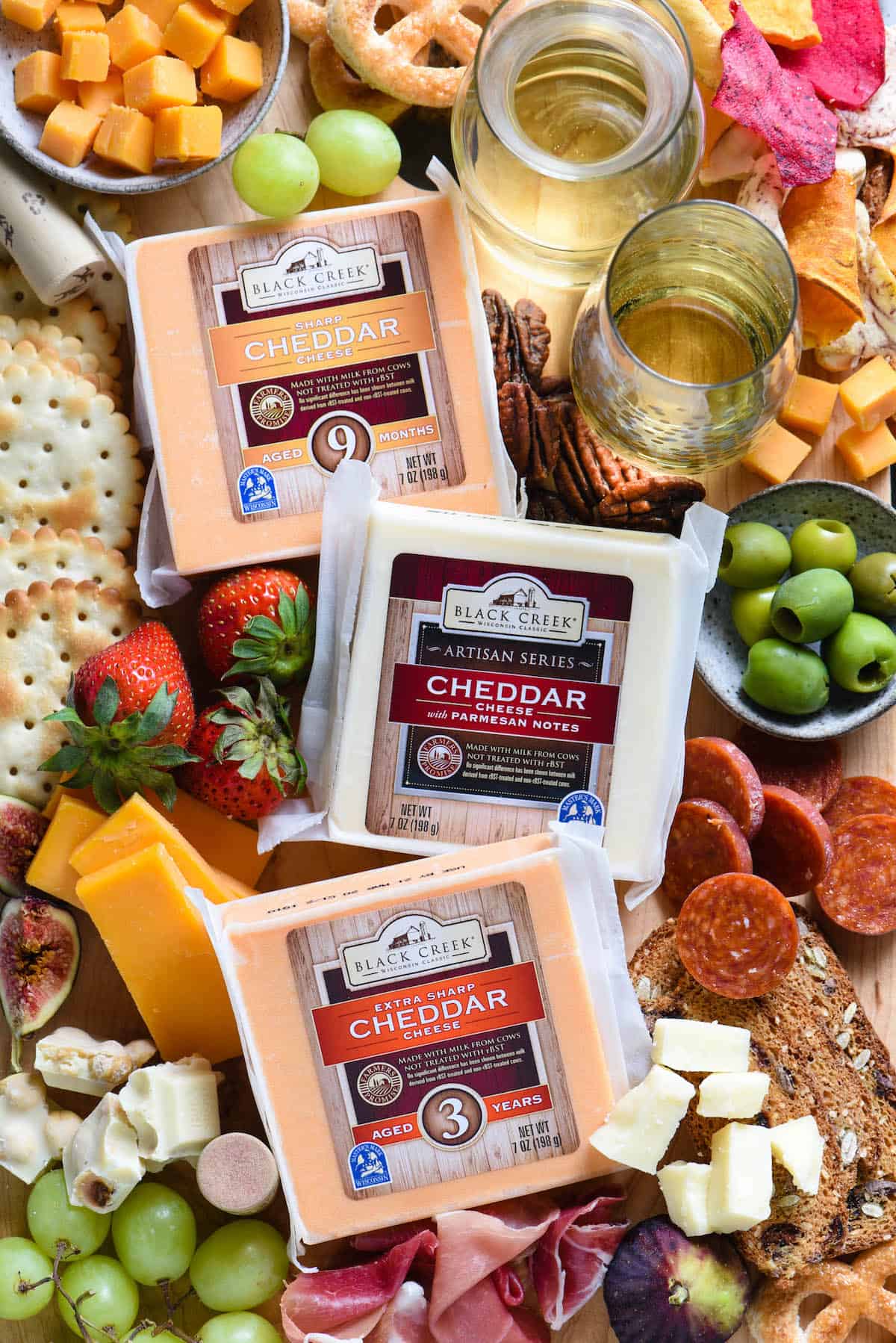 Making a cheese board for wine tasting? Follow this simple, down-to-earth guide to start pairing cheese, charcuterie and other snacks with wine! | foxeslovelemons.com