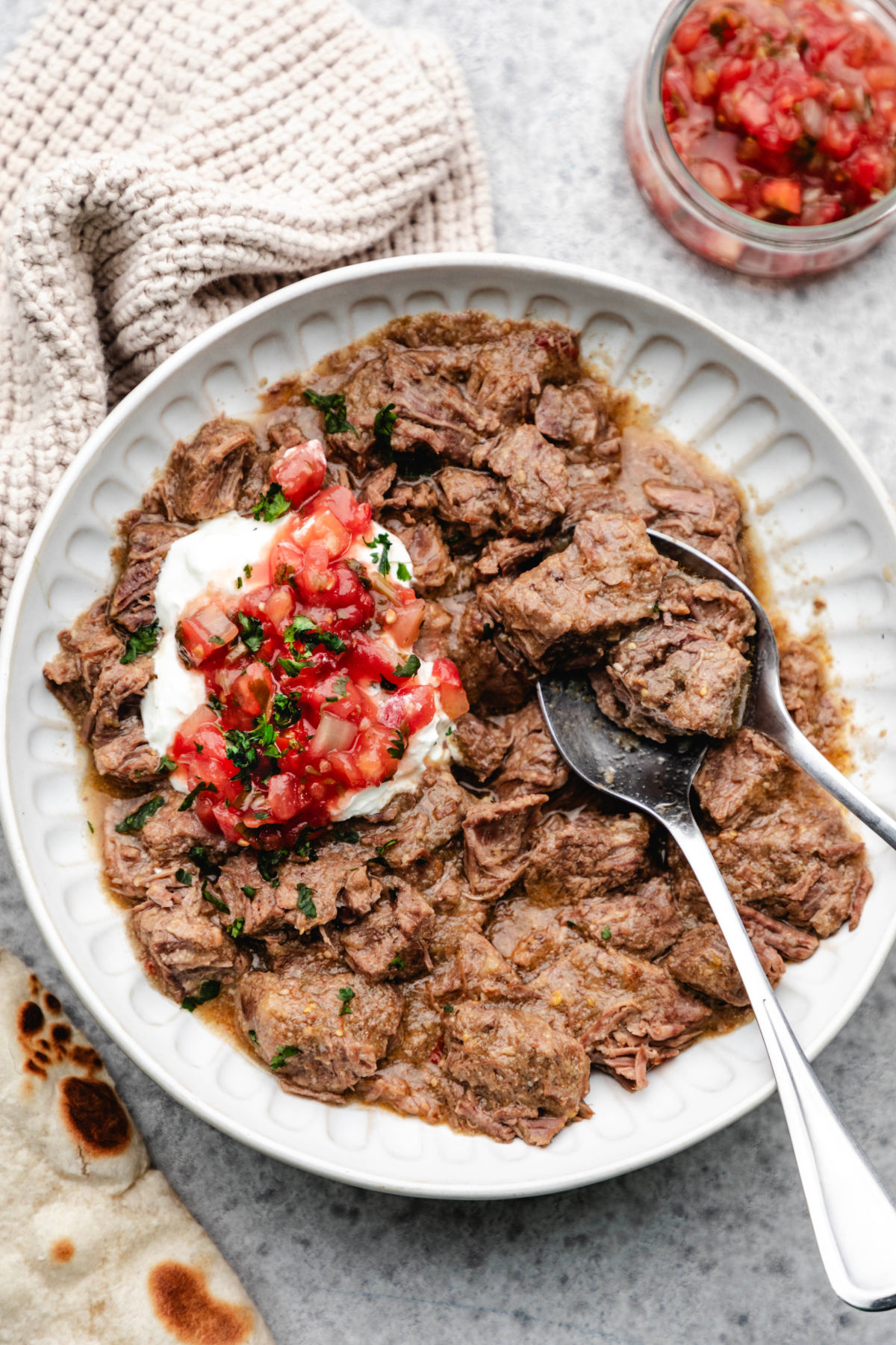 Instant Pot Salsa Verde Beef