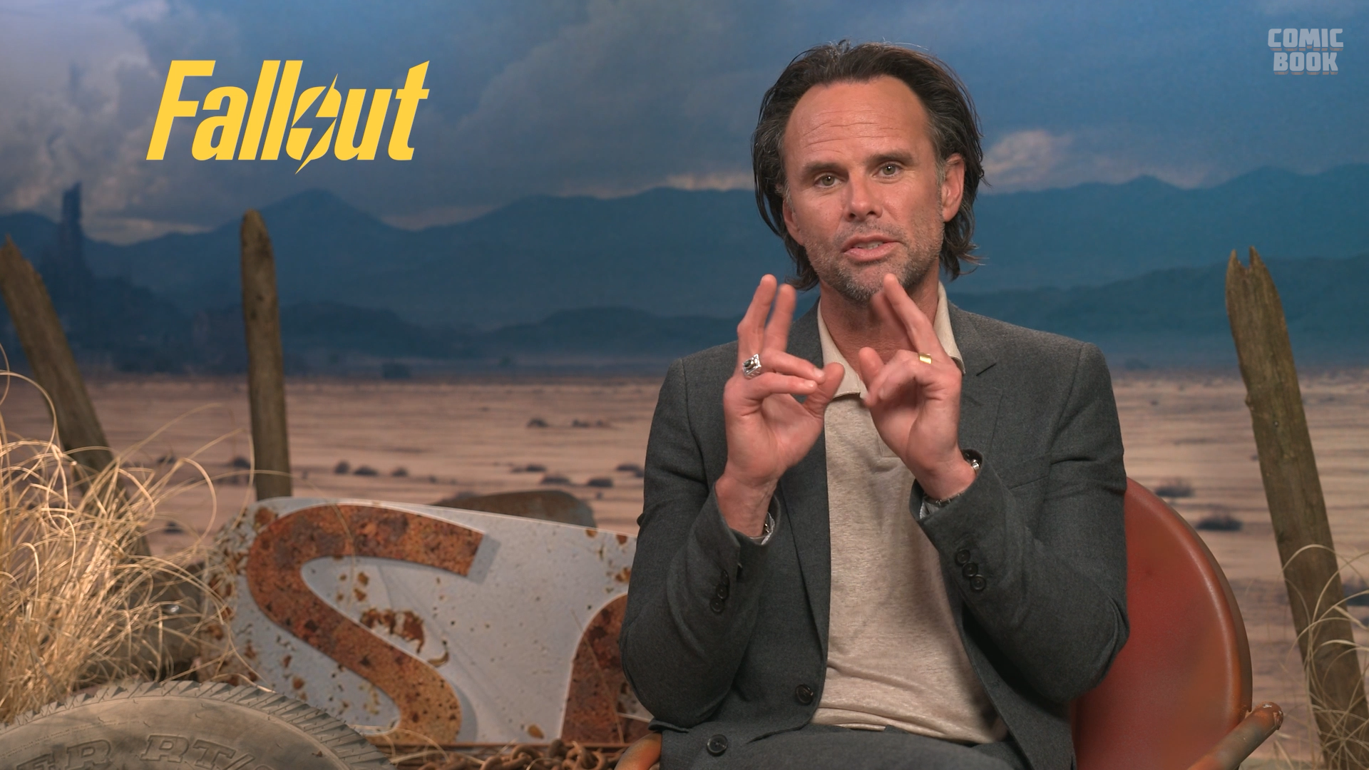Walton Goggins Reacts to That Harrowing Opening Scene in Fallout